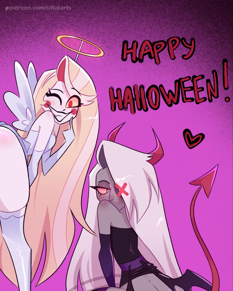 Happy Halloween + Hazbin Hotel Season 2!

I LOVE new episodes! What are your thoughts on these?

Full picture is on my Patreon. Link in bio⬆️

#hazbinhotel #hh #hazbinhotelcharlie #hazbinhotelvaggie #charlie #vaggie