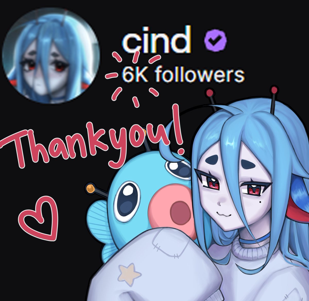 We hit 6k followers on twitch today! Yipeee!! Thanku guys heheeh!!! we will celebrate soon i promise!
Also hit 2k burps which means karaoke... stay tuned...
everyone is cool or whatever hehe