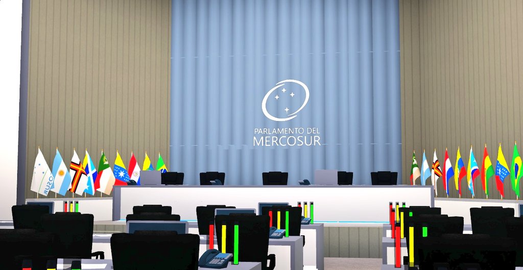 Mercosur_Blox's tweet photo. 🏢EDIFÍCIO MERCOSUL: The Mercosur Parliament has just had its construction partially completed for the bloc's second summit on October 30th, where authorities from member nations will meet to discuss matters of paramount importance for the development of all nations of the bloc https://t.co/5fISJHgp5Y