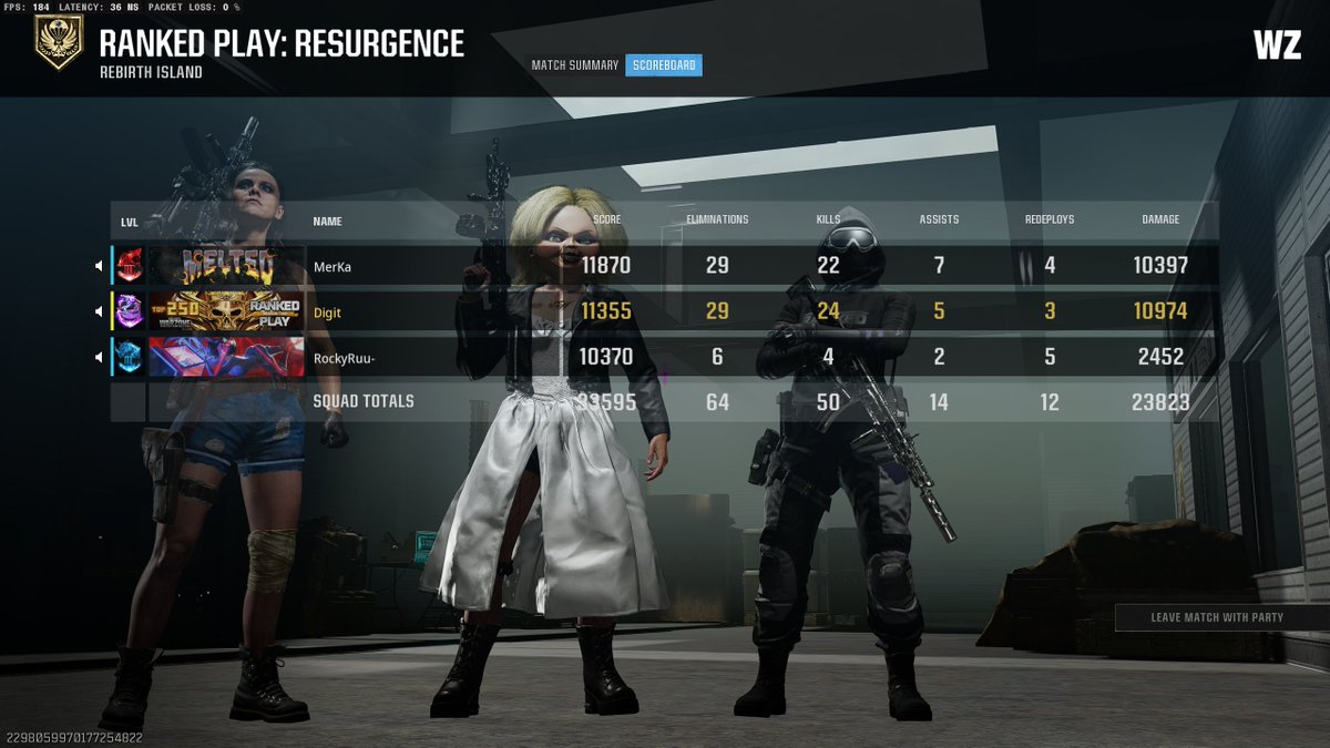 Digitwz's tweet image. Rebirth Ranked s/o da guyz @RockyRuu00 @ImMerkaa #Warzone