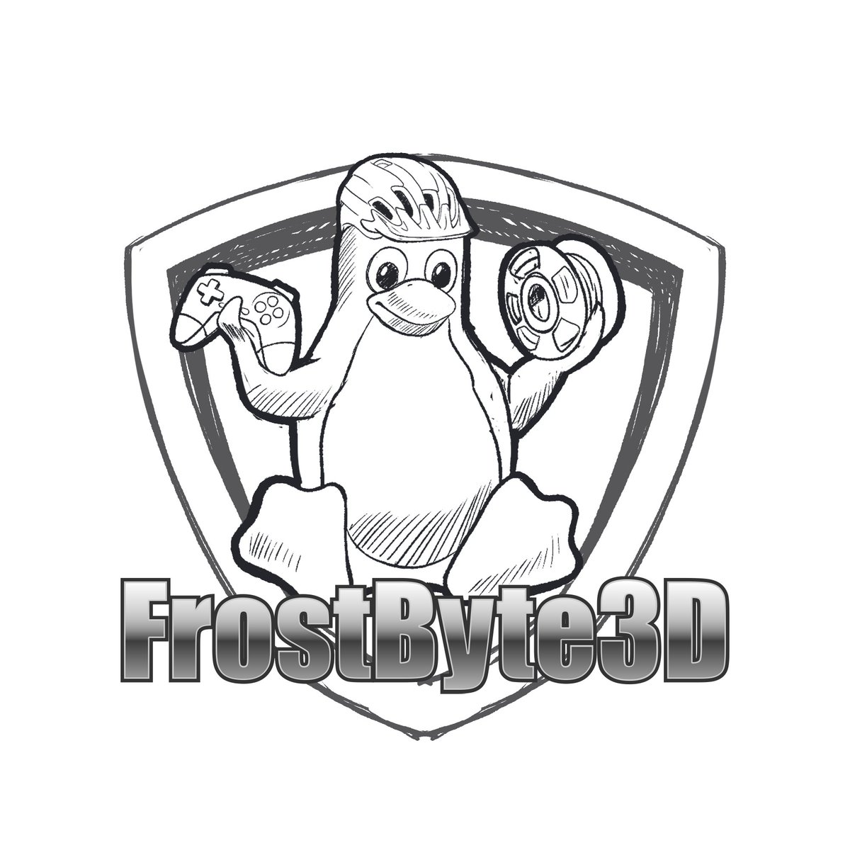 DaisyArts01's tweet photo. Designed a logo for FrostByte3D created an enhanced version for social media and a 4 color limited version for printing🐧
#3D #3DPrinter #merch #merchandise #twitch #gaming #streaming #YouTube #stream #polymaker #pc #game #live #livestream #3DPrinting #Logo #branding #art #live https://t.co/wOpylP4rR3
