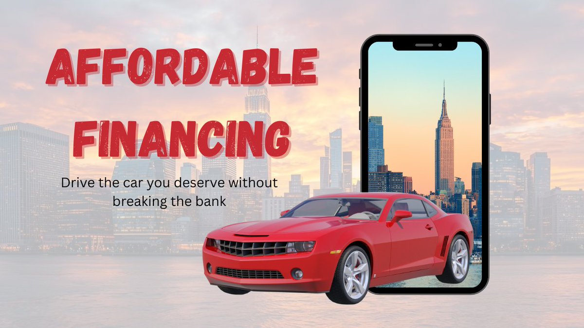 GreatDealMotors's tweet photo. Financing Made Simple
Getting behind the wheel has never been easier. With our streamlined financing process, you’ll enjoy quick approvals, flexible payment plans, and options tailored to your budget.  #FinancingMadeSimple #DriveNowPayLater #EasyCarFinancing #FastApproval https://t.co/Ktfd5g2cXx