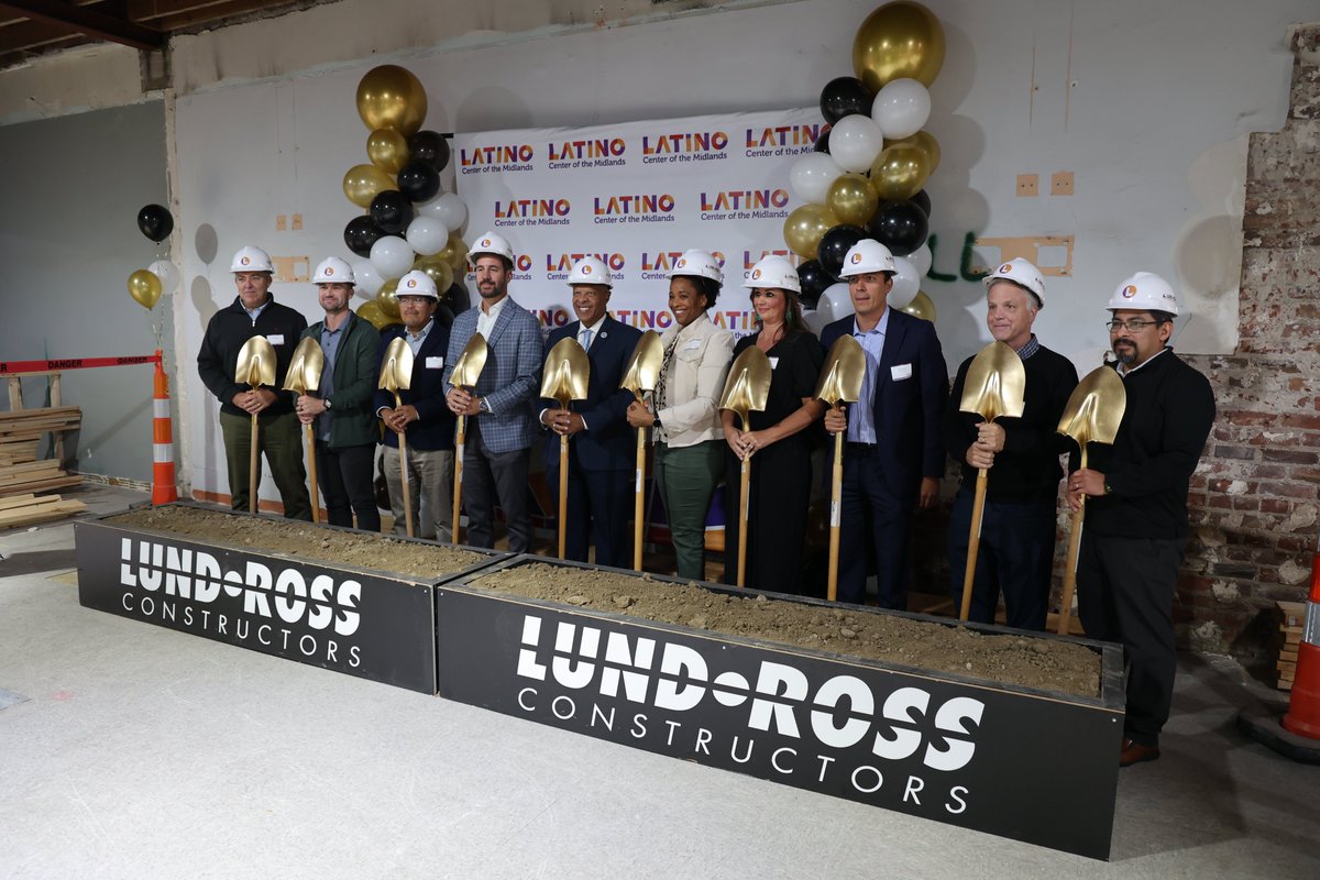 DevelopNebraska's tweet image. Exciting to see the Latino Center of the Midlands break ground on their $10 million headquarters expansion!

DED is grateful to support this project with NSORG funds. Congrats on building the future for the South Omaha community!