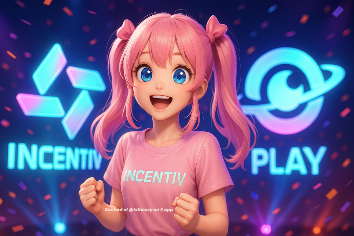 kitheazy's tweet image. Tomorrow’s gonna be lit!
@Incentiv_net  joins the Pure $PLAY Show 🎮🔥

⏰ 7 PM CET / 6 PM UK / 12 AM WIB
📍 Live on @X

Don’t miss it!
Tune in for this exciting event🎧 @itplaysout

#PurePLAY | $PLAY