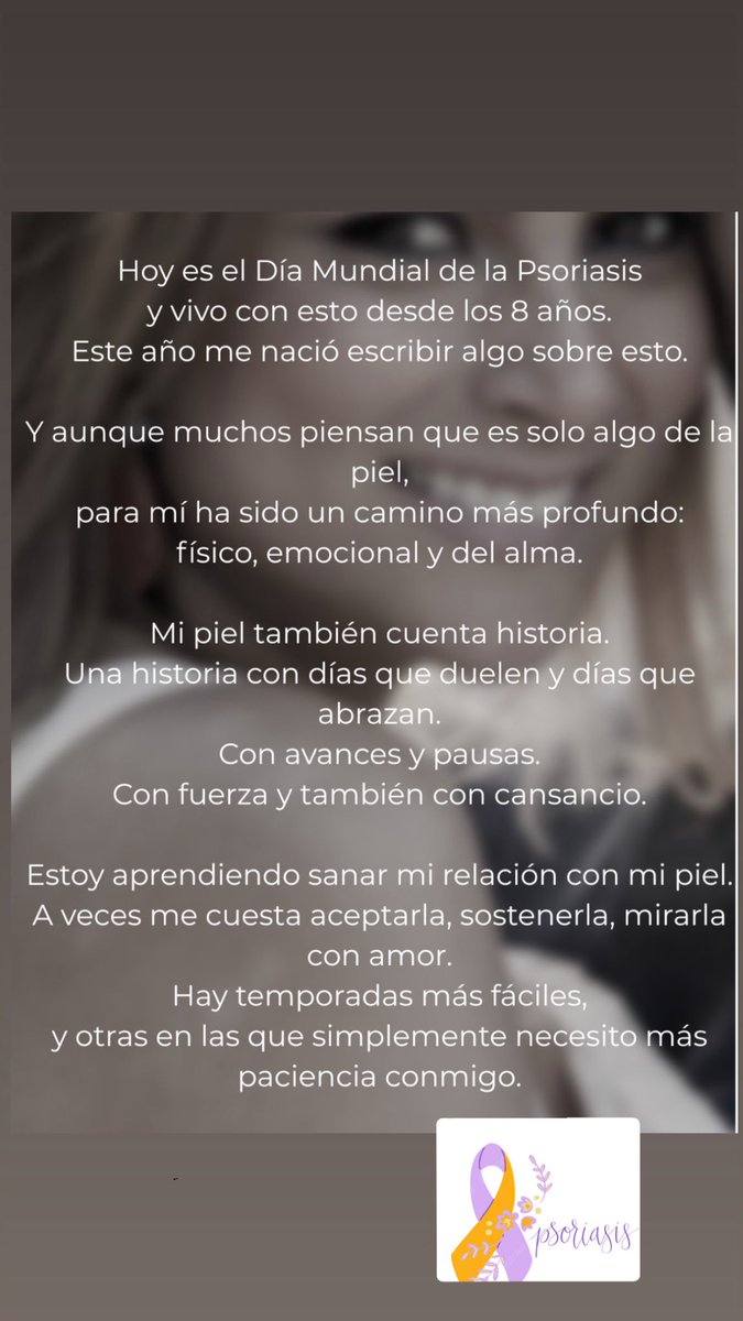 AraiChavez's tweet image. Mi historia, mi proceso. #psoriasis #DiaMundialDeLaPsoriasis