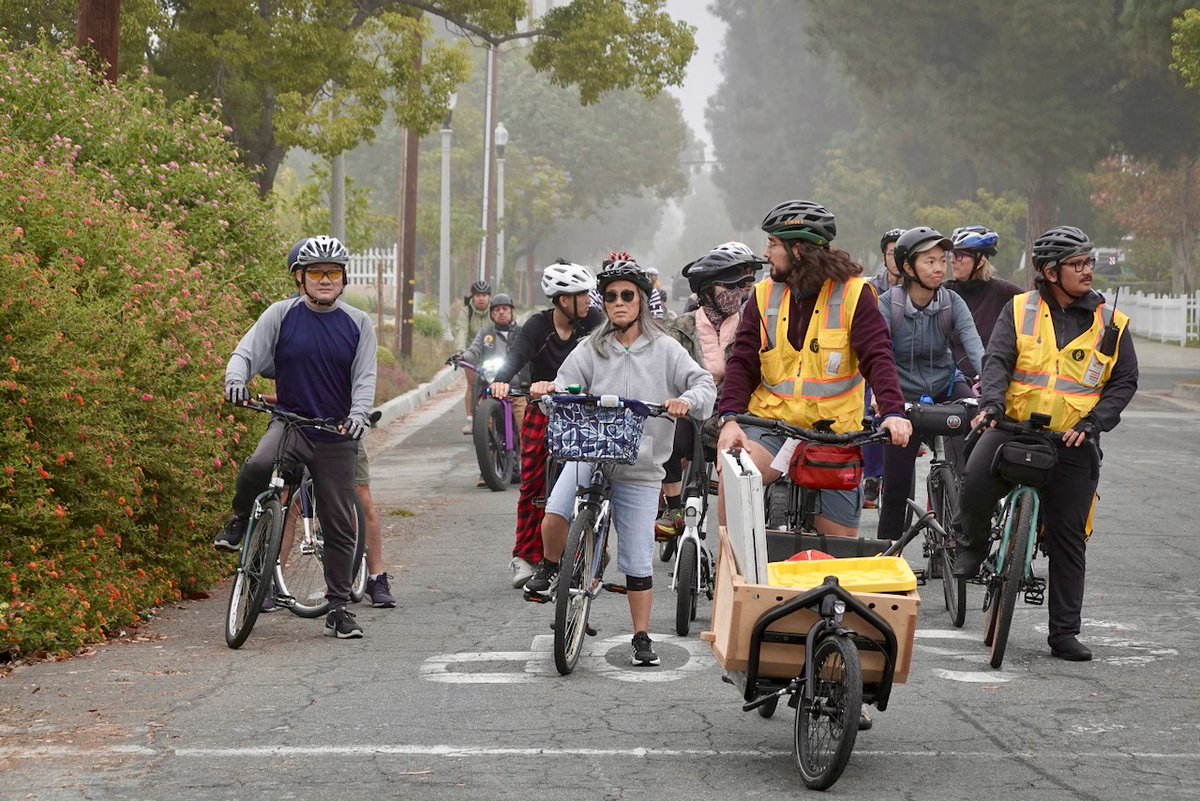 ActiveSGV's tweet image. Excellent Adventure was a blast! ⚡️ We biked through San Dimas &amp;amp; Bonelli Park, visited the train museum, and caught the Metro A Line. Next Nature for All ride is Nov 8!

RSVP for the next one: bit.ly/49t9luz! #NatureForAll #ActiveSGV
