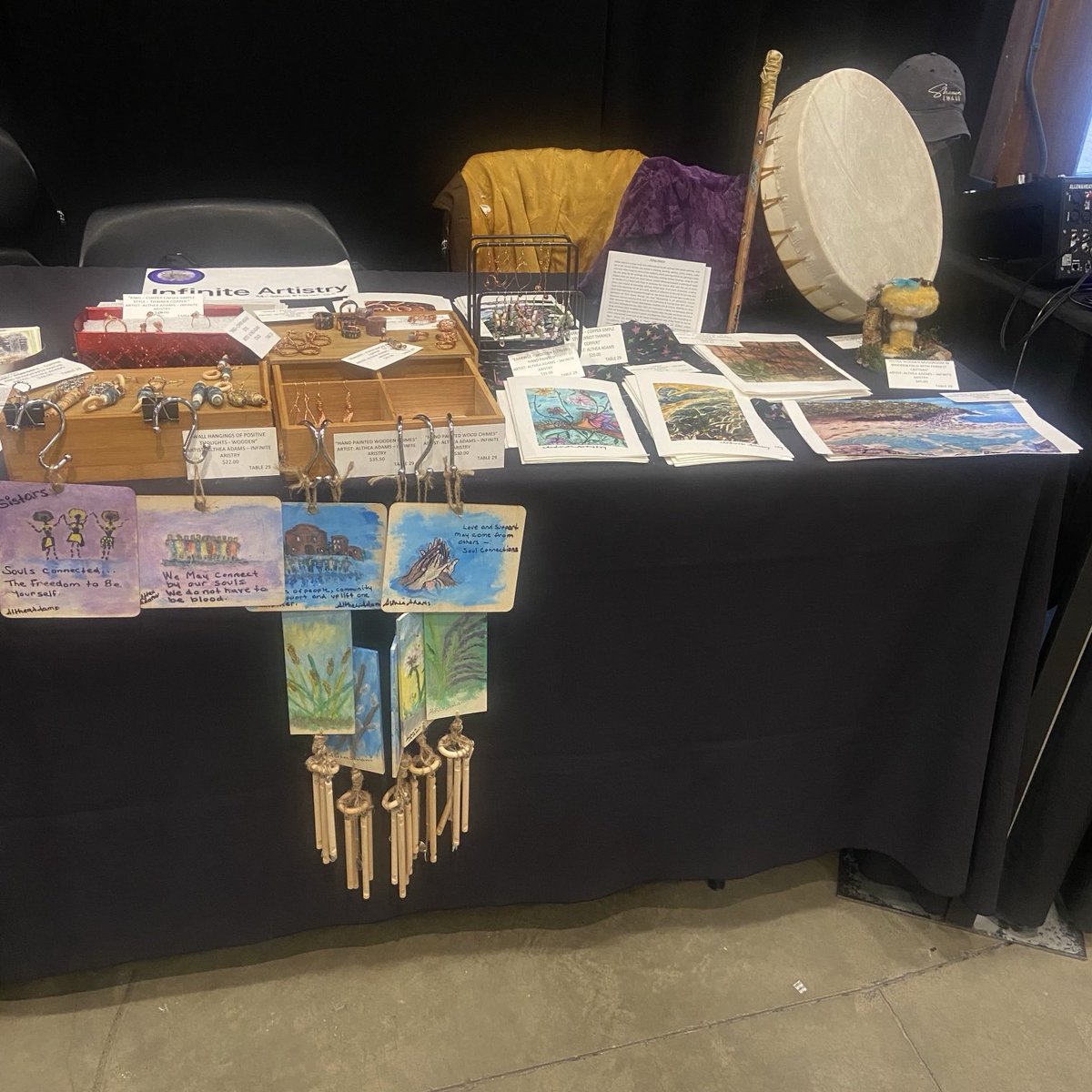 InfiniteArt8's tweet photo. Setting up at Inclusion Art Show. (2) Thank you Inclusion Art Show @posabilities @opendoorgroup #inclusionartshow #posabilities #opendoorgroup @ainfiniteartistry @InfiniteArt8 #artshowandsale #artexhibit #artsale #infiniteartistry #ainfiniteartistry https://t.co/DGipWgS4Mf