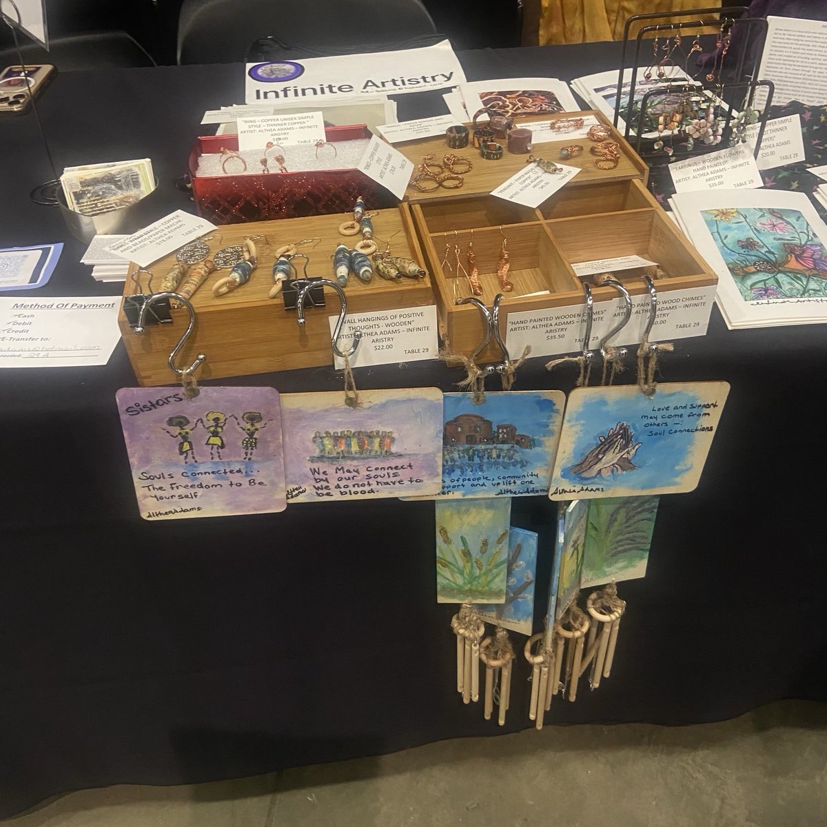 InfiniteArt8's tweet photo. Setting up at Inclusion Art Show. (2) Thank you Inclusion Art Show @posabilities @opendoorgroup #inclusionartshow #posabilities #opendoorgroup @ainfiniteartistry @InfiniteArt8 #artshowandsale #artexhibit #artsale #infiniteartistry #ainfiniteartistry https://t.co/DGipWgS4Mf