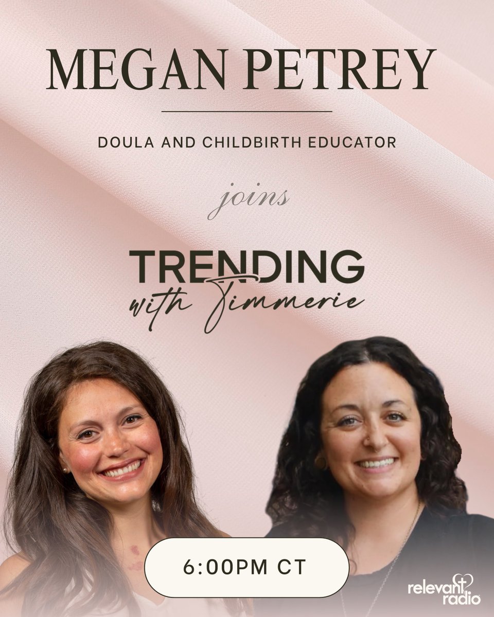 Join us tonight as Megan unpacks how pregnancy saved her life.