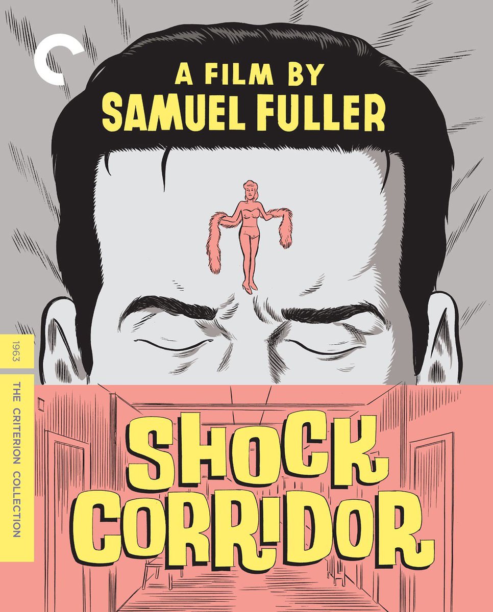 CriterionConn's tweet image. Samuel Fuller’s SHOCK CORRIDOR