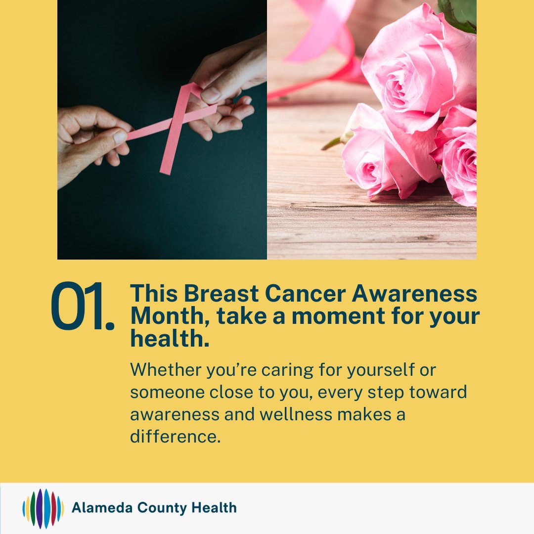Dare2BWell's tweet image. This Breast Cancer Awareness Month, prioritize your health. Early detection saves lives. Talk to your healthcare provider about screening options right for you. 

#BreastCancerAwarenessMonth #EarlyDetectionSavesLives #YourHealthMatters