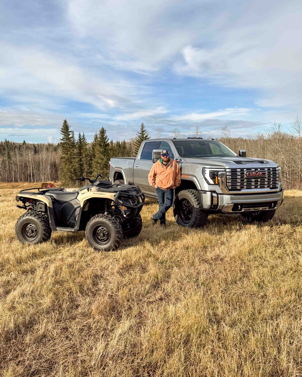 Big congrats to our September Quad Giveaway winner! TeeJay
Another lucky customer rolled away with more than just a new ride — they took home a brand-new quad too.
Only at Sherwood Buick GMC