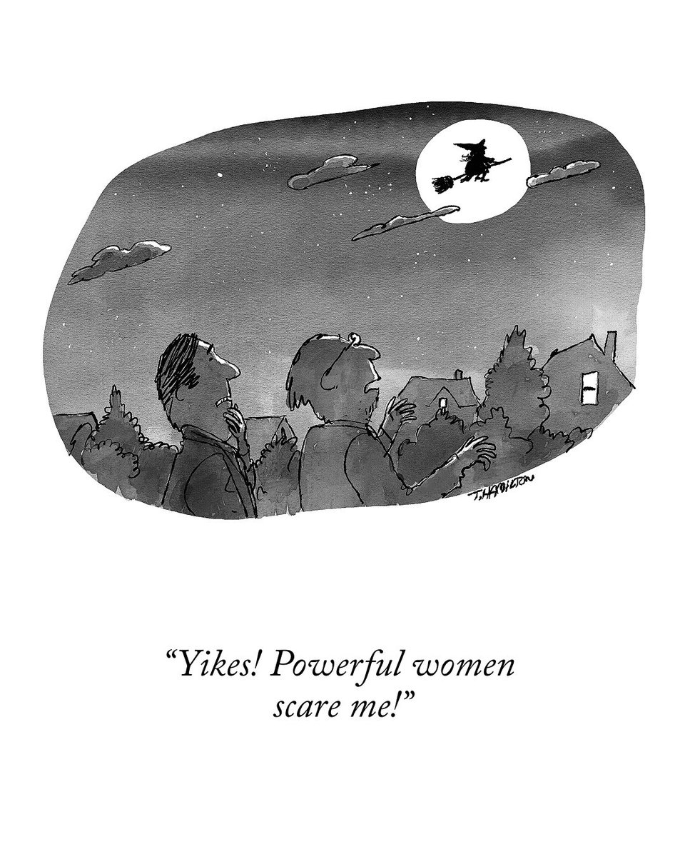 A cartoon by Tim Hamilton, from 2020. #NewYorkerCartoons