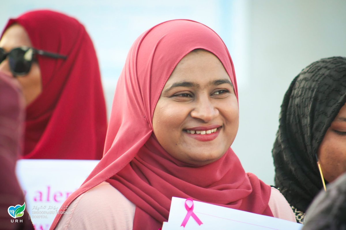 urh_mv's tweet photo. A Breast Cancer Awareness Walk was held today to promote early detection, support those affected, and raise community awareness about breast cancer prevention. 
Together, we walk with hope, strength, and solidarity. 
@CancerSocietyMV @presidencymv @MoHmv https://t.co/mLbamAuTse