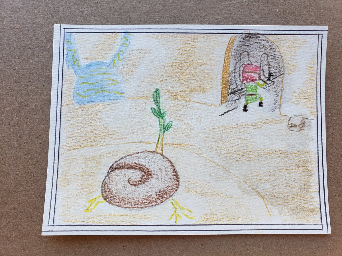 LizeAssep's tweet photo. Day 29: O.C. Hits Weakness with Weapon
Día 29: Makhar ataca el punto débil con su arma

#linktober #linktober2025 #linktoberquest https://t.co/MA4r3lM9Kp
