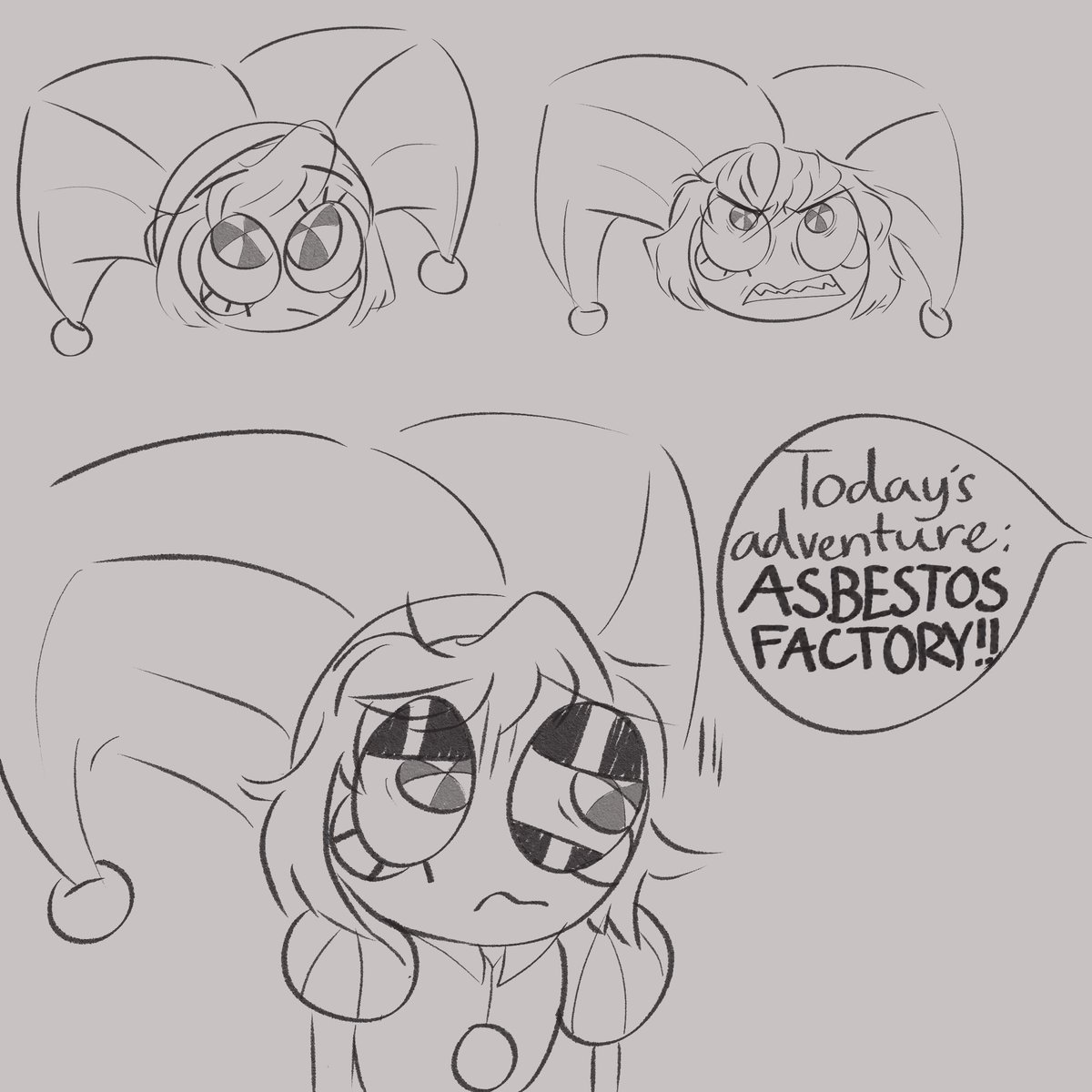 pompom expression practice
#TADC #TheAmazingDigitalCircus #pomni