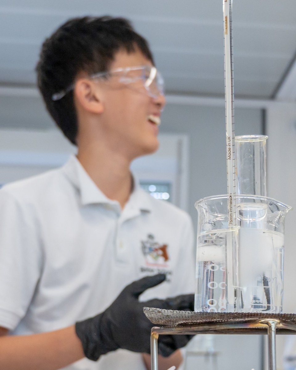 During Chemistry lessons, our students became young scientists, exploring reactions, mixing solutions and discovering the magic of experiments. 🧪

#BSB #WeAreBSB #BritishCurriculum