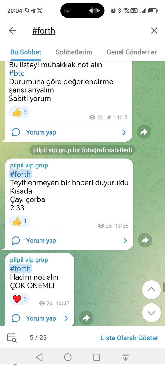 HakkPilpil's tweet image. #btc
Nedeniyle kötü geçen günlerimizin aydınlanma amacıyla belki işinize yarar
#forth
2.30
#özel gurupta
Saat 14 başladık
Nereye kadar giderse
Asla yatırım tavsiyesi değildir