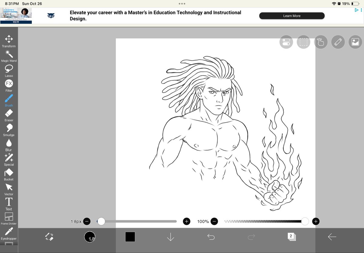 MarvoDa1's tweet photo. I decided to draw my story character, I haven’t drawn in a while but I wanted to bring him to life

#drawing #digitalart #AvatarTheLastAirbender https://t.co/2nK5zGhjzv