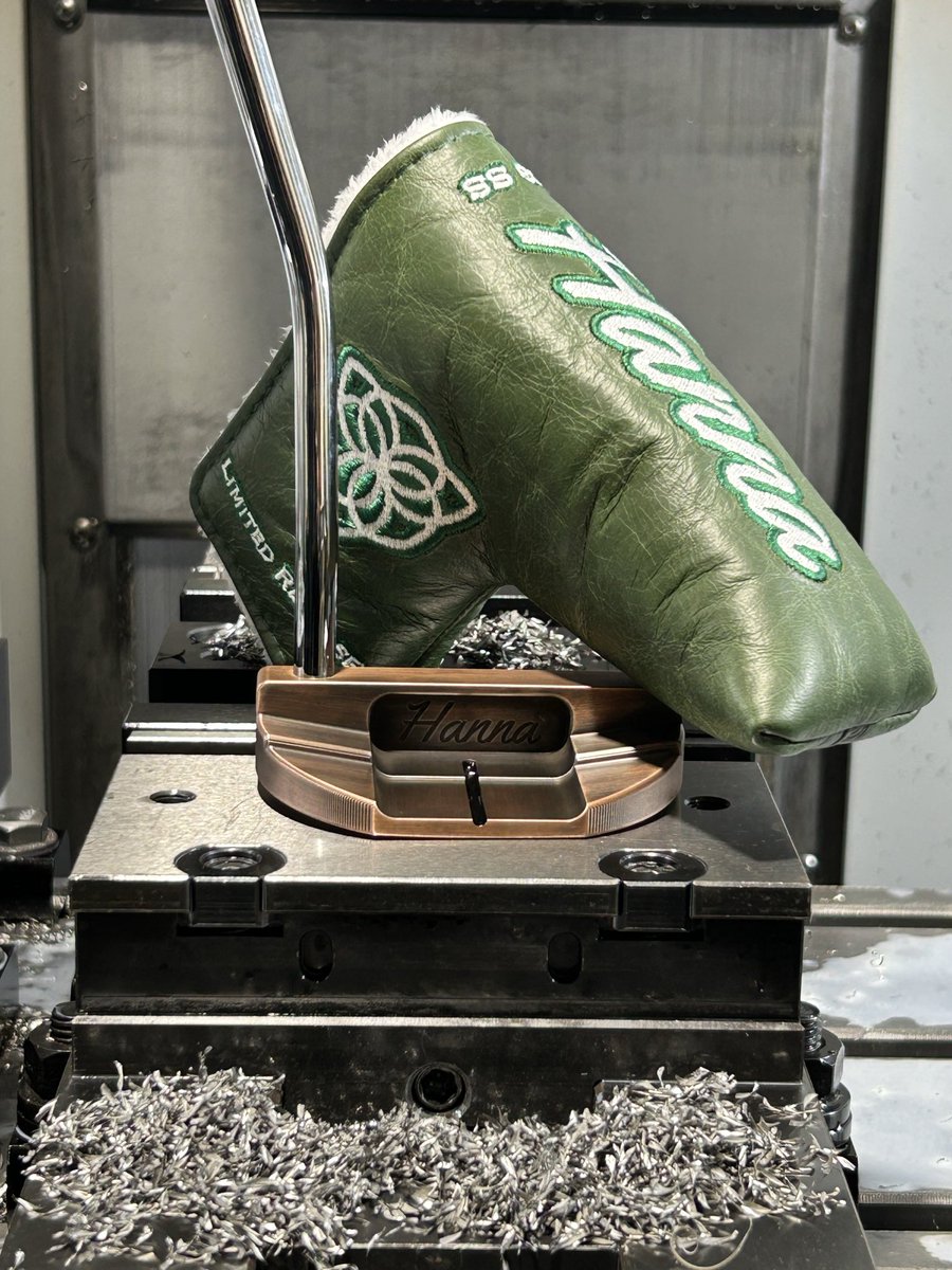 Our biggest <a href="/HannaGolfCo/">Hanna Golf</a> drop yet. 

Limited Release coming next week! 

• Wed, Nov 5th 
• 10:00 AM Central

This is batch number three. Only 24 putters will be made. 

• 303 Stainless Steel
• Aged Copper Plate Finish
• 72 lie 
• 3 loft 

Each putter will be milled out of