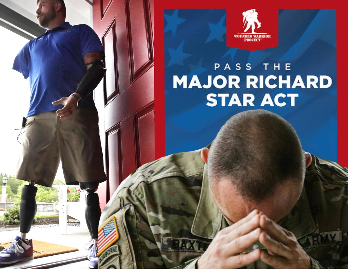 Should veterans lose their retirements for being COMBAT-INJURED?

No?

Well, they do.

They fought for us.
Now it’s time to fight for THEM.

CONGRESS: Bring the MAJOR RICHARD STAR ACT to a floor vote by VETERANS DAY.

Don’t post “Thank you for your service” while stealing the