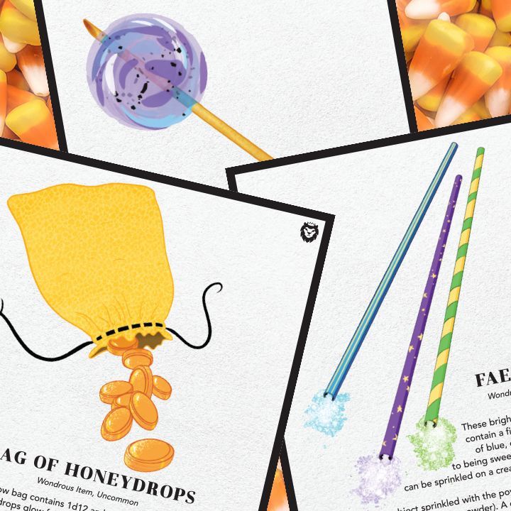 🍭 Need some sweets for your trick or treating session? 🍭

Peep our new Tricky Treats Bundle: 3 sticky magic items that are sure to sweeten up your next spooky session!

diceenvy.com/products/trick…

#dice #rpg #dnd #diceaddict #newdice #dicecollector #dungeonsanddragons