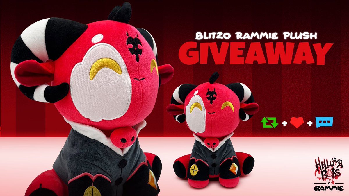 rammie's tweet image. 🐏😈HELLUVA BOSS x RAMMIE GIVEAWAY 😈🐏
to win blitzo rammie for free 👉 retweet & like this post then comment RAMMIE 🐐
3 winners announced friday 🫡 goodluck and welcome to the RCU