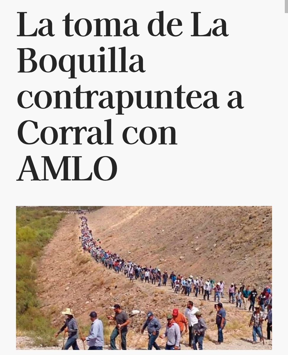 Lo mismo pasó en Chihuahua durante el sexenio pasado. 

Uno de los operadores detrás de las "protestas" de "campesinos" 🎭: <a href="/Javier_Corral/">Javier Corral Jurado</a>.