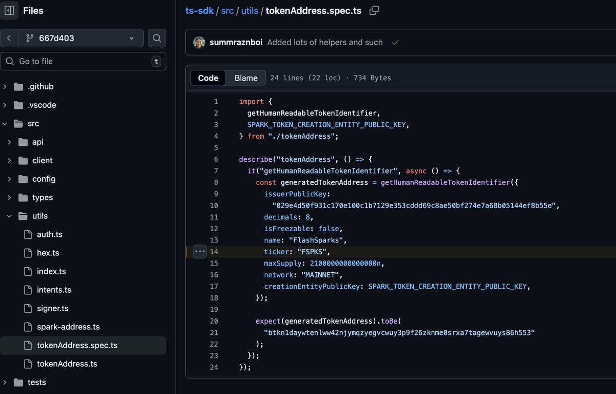 token_garden's tweet image. Reminder for everyone:

#FSPKS is the first publicly announced token on Spark. 
FlashNet&apos;s GitHub shows that it uses #FSPKS for testing.