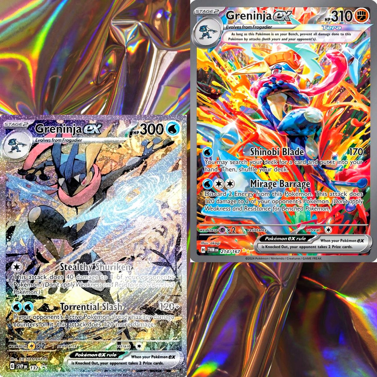 JohnnyCrambo's tweet photo. Which Greninja actually looks better? ⭐ https://t.co/fN1l3cVYIn