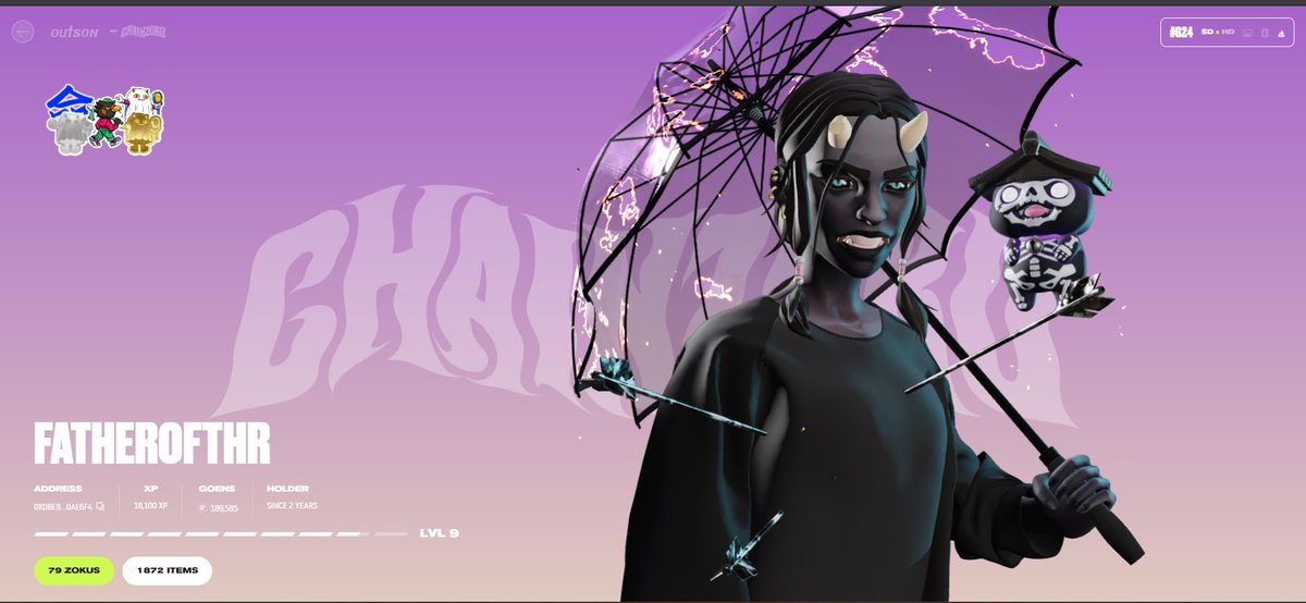 With Halloween a couple days out I figured she was a great choice for today’s #TodaiFlex. So here’s this weeks <a href="/ChainZoku/">ChainZoku</a>