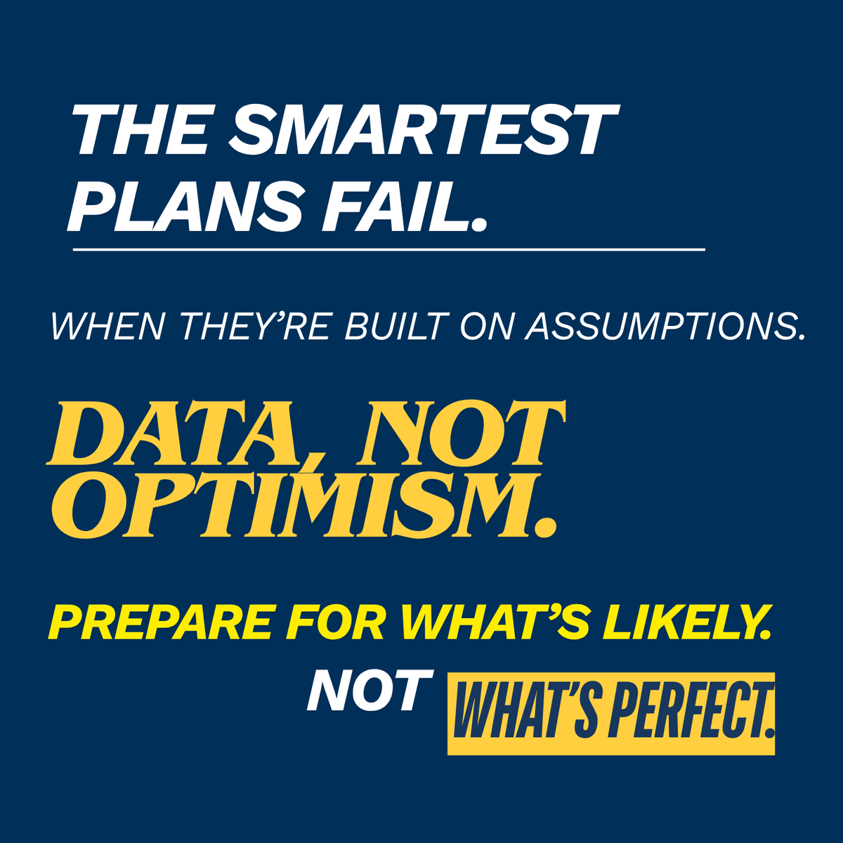 MattASmitty's tweet photo. Forecasting is more about being ready for the future than predicting it.

📊 Look at your data.
🔁 Model real scenarios.
👀 Track what actually moves before revenue shows up.

Plans built on guesses fall apart. Solid ones help you stay ahead.
#FinancialPlanning #StartupTips https://t.co/qJg6pwDnMK