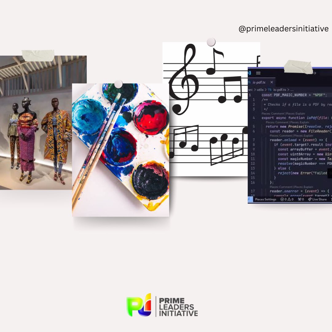 PLInitiative's tweet photo. Got a project that screams “I made this”?

Show it off with #PrimeLeadersInitiative! 🌟
Art 🎨 | Code 💻 | Music 🎤 | Film 🎬 | Fashion 👗 — we want it all!

Let’s show the world your imagination! ✨
#PrimeLeadersInitiative #InnovationInAction #MadeByMe https://t.co/xScGknNVf0