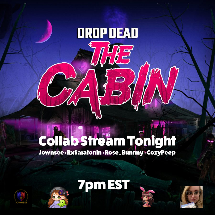 Collab tonight with <a href="/rxSaratonin/">Saratonin</a> <a href="/Rose_bunnny/">Rose_bunnny</a> and <a href="/cozypeep/">Peep</a> at 7pm EST