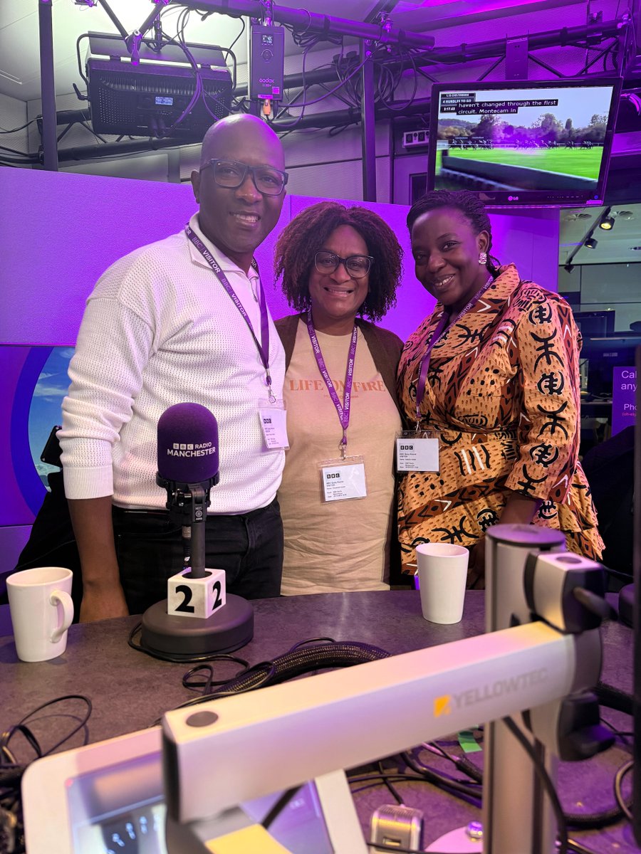 Two of our amazing adopters, Natalie and Obert, were on #BBCRadioManchester last week 📻🔊 Host Simone Riley talked about the lack of Black adopters in the #Manchester area. Thanks to everyone involved for making this happen and bringing this important issue to the airwaves 💛