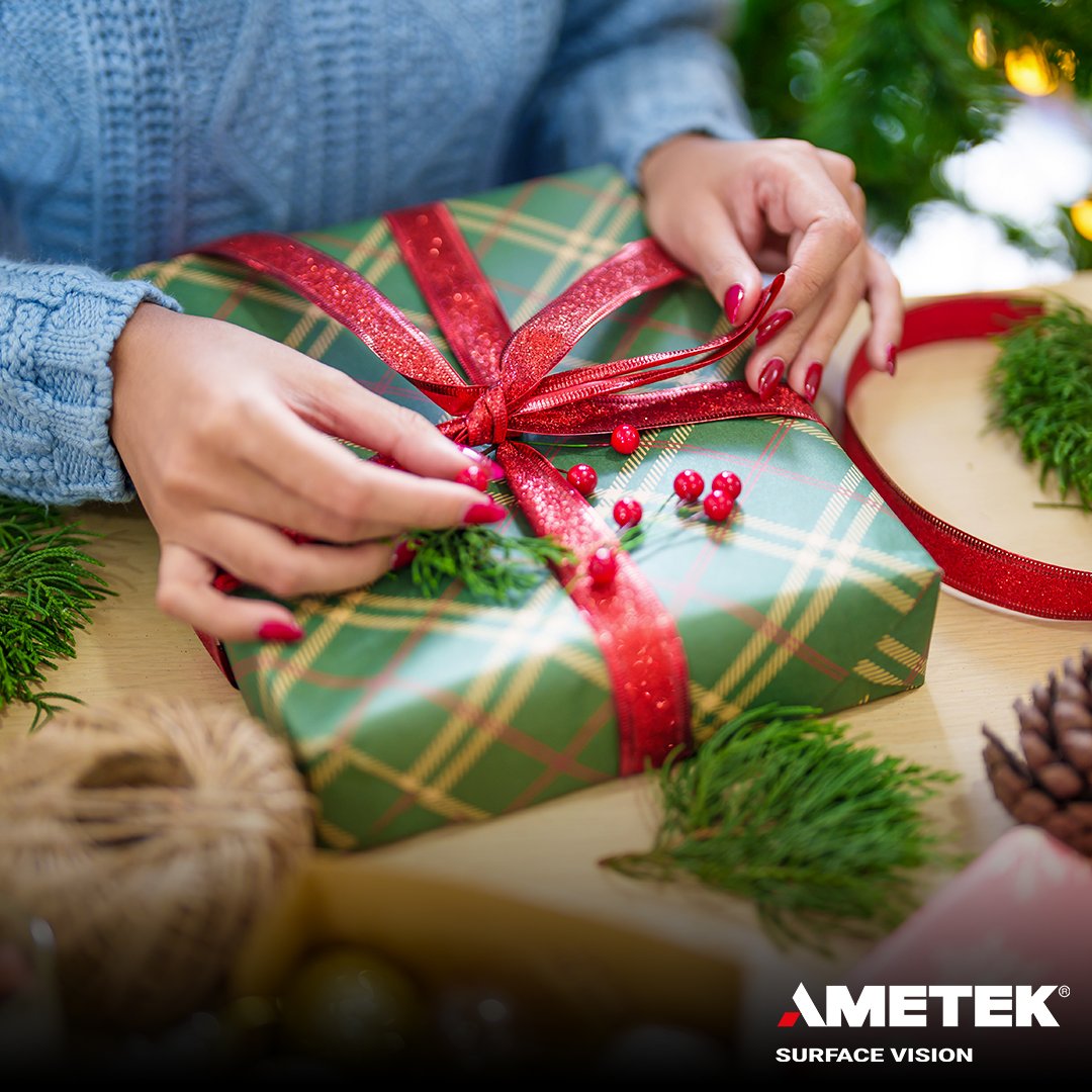 When you start to wrap your gifts this December, we might’ve had a hand in making them perfect. 🎁

From glossy gift bags to festive wrapping paper, our surface inspection systems help manufacturers catch defects early, before they ever reach your hands.

So while you’re folding