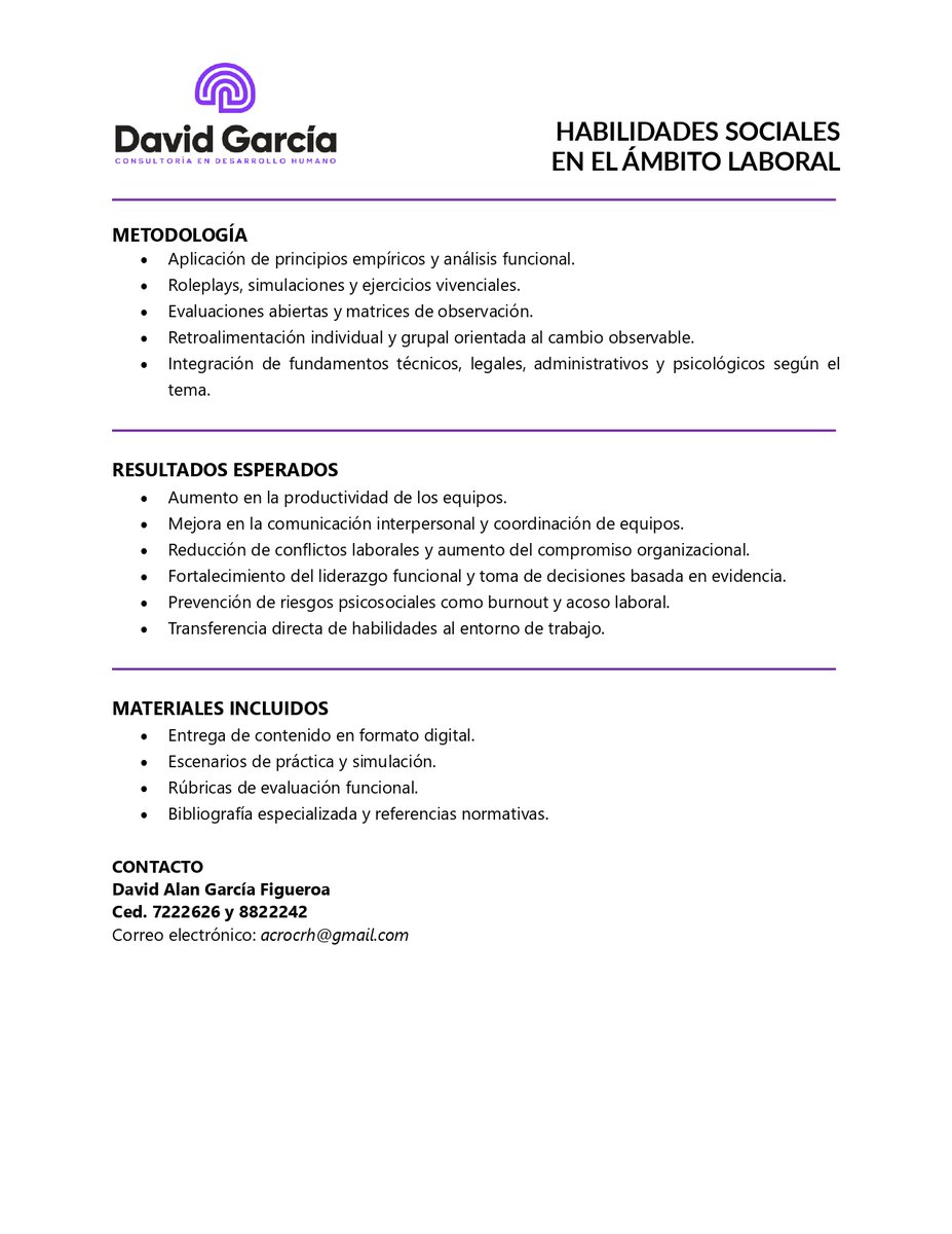 gallogf's tweet photo. Buenos días a todo
Les comparto mi portafolio de capacitaciones. Cómo saben es lo que más disfruto de mi vida profesional.
Si les puedo ayudar en algo en sus negocios o las empresas donde trabajan, no duden en contactarme. https://t.co/DK8FiZFYFu