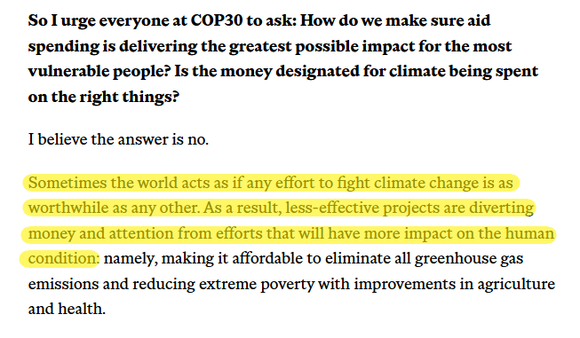This comment from <a href="/BillGates/">Bill Gates</a> about climate spending is spot on.

It is a point we have made repeatedly about climate spending in Washington state - there is little effort or concern about whether the billions we have spent are effective or the top priorities. #waleg