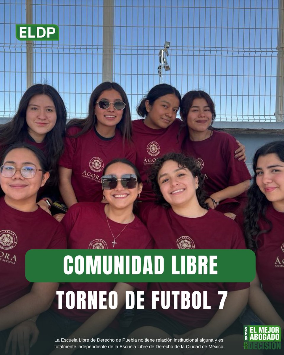 ELDPuebla's tweet image. ⚽🔥 ¡El Torneo de Futbol 7 de la Comunidad Libre ha comenzado!

Organizado por la Sociedad de Alumnos, este torneo reúne a nuestros equipos para disfrutar del deporte, la convivencia y el espíritu universitario.

💪⚖️ ¡Que gane el mejor!

#ComunidadLibre #ELDP #Futbol7