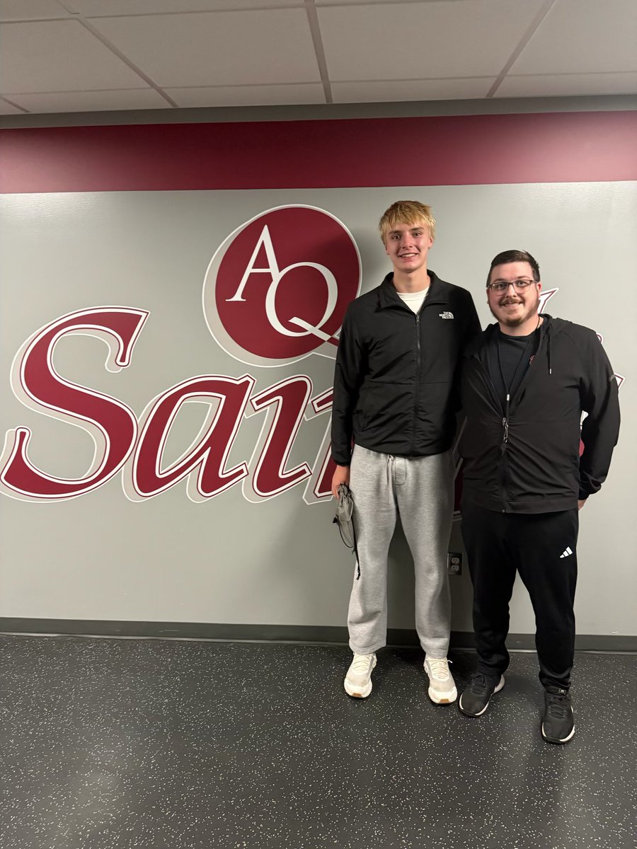 Thanks to <a href="/AQMensBBall/">AQ Men's Basketball</a> for having me on campus for a great visit! It was great to tour campus and talk to Coach Bertoia. Thanks to Coach Gibbons for reaching out. <a href="/CoachGibbons97/">Carl Gibbons</a> <a href="/coachbertoia/">Ryan Bertoia</a>