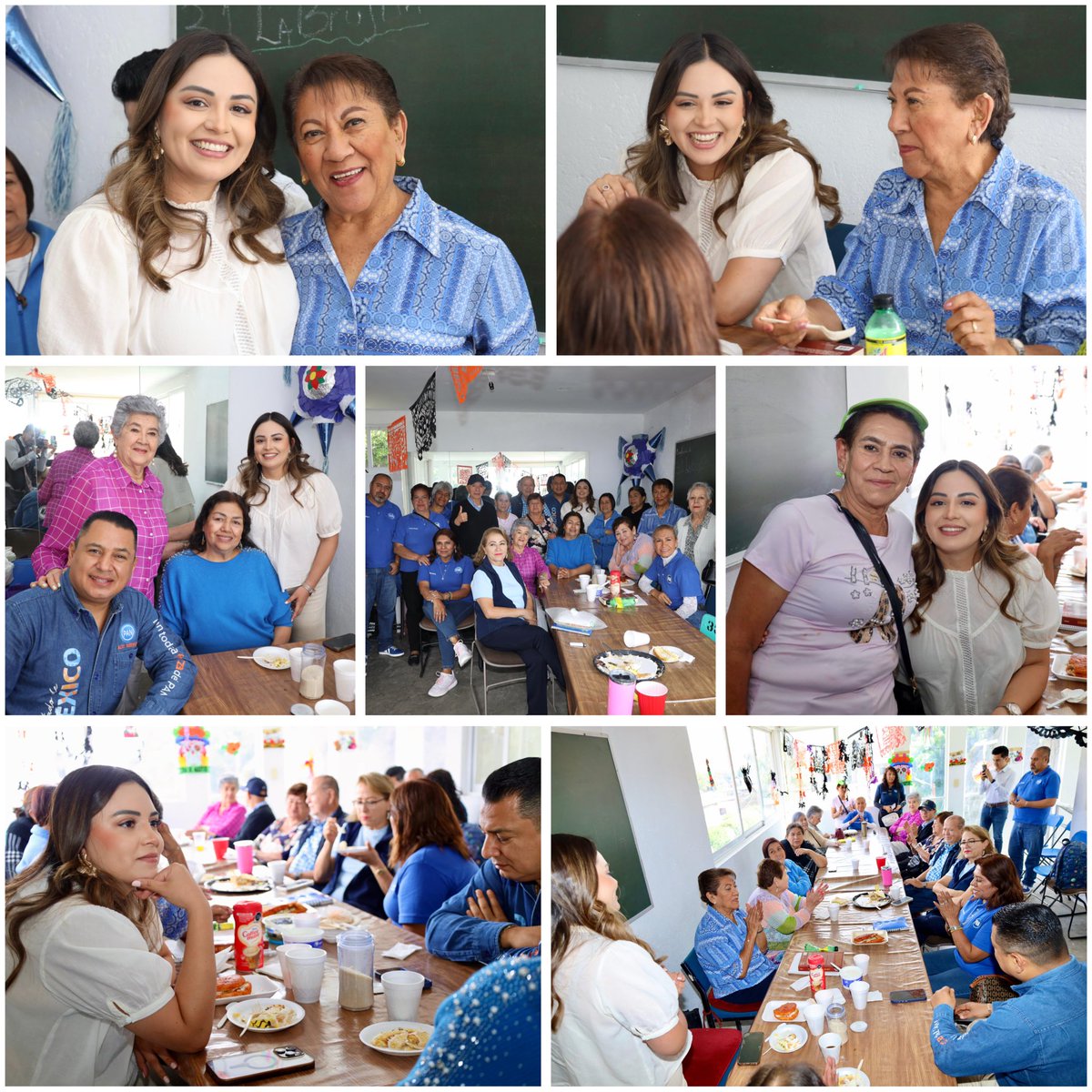 Hay miles de motivos para ser feliz… y yo los encuentro al lado de mi gente bonita de #Tlalnepantla, que me inspira a seguir trabajando por nuestra comunidad. 🥰💙