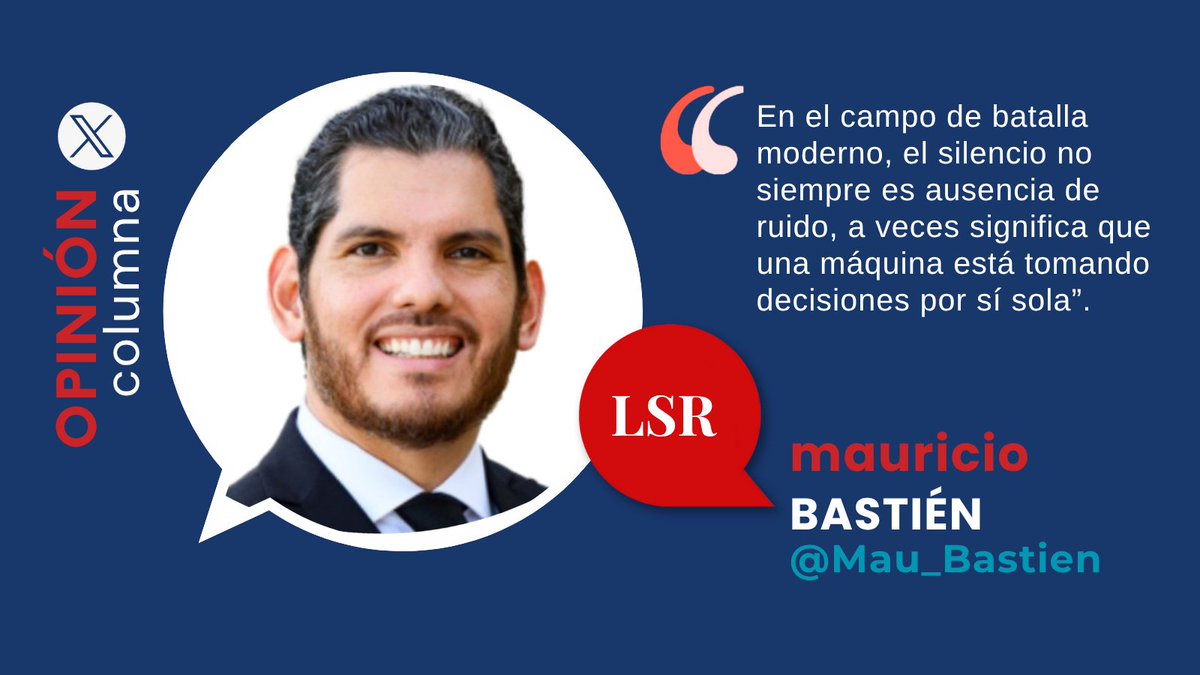 Te invitamos a leer la columna de Mauricio Bastién y Juan Pablo Carrasco “La guerra silenciosa entre algoritmos y delincuentes”. ✍️ <a href="/Mau_Bastien/">Mau_Bastien</a> #JuanPabloCarrasco #FraseLSR #OpiniónLSR lasillarota.com/opinion/column…