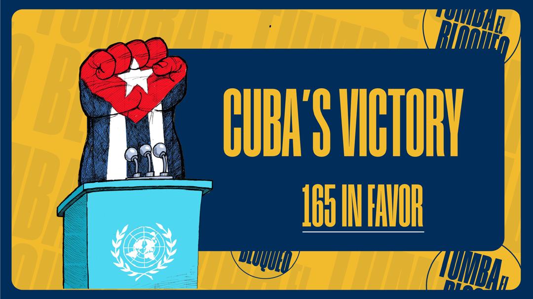 Statement by <a href="/BrunoRguezP/">Bruno Rodríguez P</a>, Minister of Foreign Affairs of Cuba, at the presentation of Draft Resolution A/80/L.6 entitled “Necessity of ending the economic, commercial and financial blockade imposed by the United States of America against #Cuba 🇨🇺”.

🔗misiones.cubaminrex.cu/es/articulo/di…