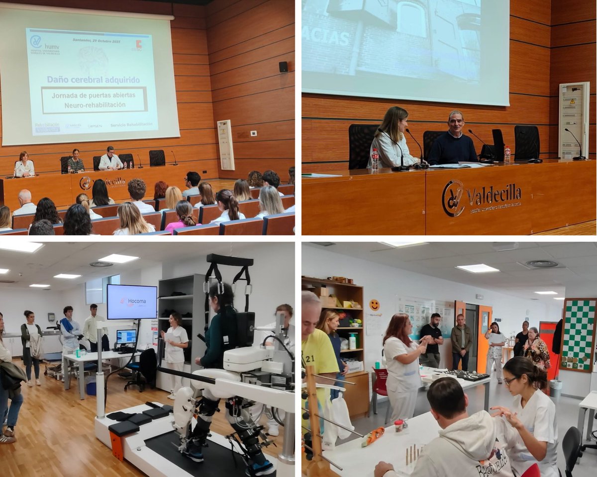 🗓️29 Octubre #DiaMundialIctus, principal causa #DañoCerebralAdquirido 🧠 Extraordinaria #JornadaPuertasAbiertas #NeuroRehabilitacion en <a href="/HUnivValdecilla/">Hospital Universitario Marqués de Valdecilla</a> Mucho que compartir profesionales #pacientes familias cuidadores asociaciones <a href="/danocerebralE/">Daño Cerebral Estatal</a> gestores..Trabajando por mejorar❤️