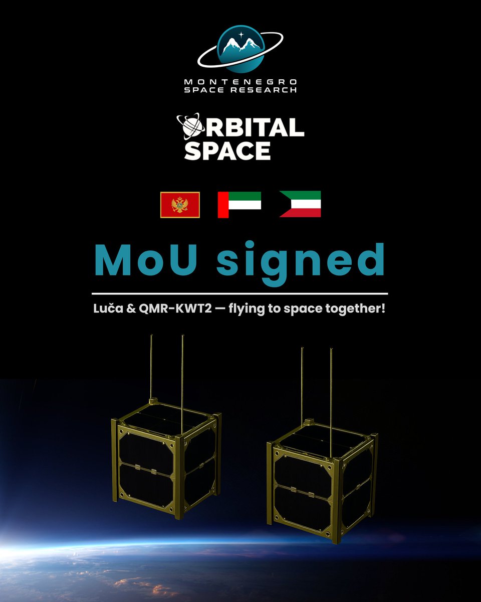 Montenegro Space Research tweet media