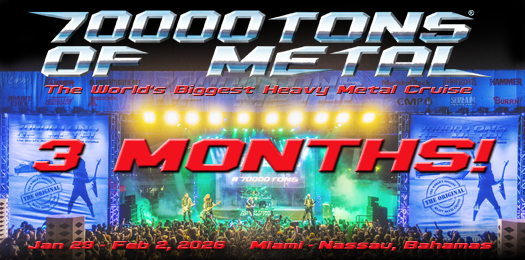 In 3 MONTHS, The Original, The World's Biggest Heavy #MetalCruise returns for #70000TONS OF METAL 2026!

Photo Credit: Mihaela Petrescu

#MetalCruise
