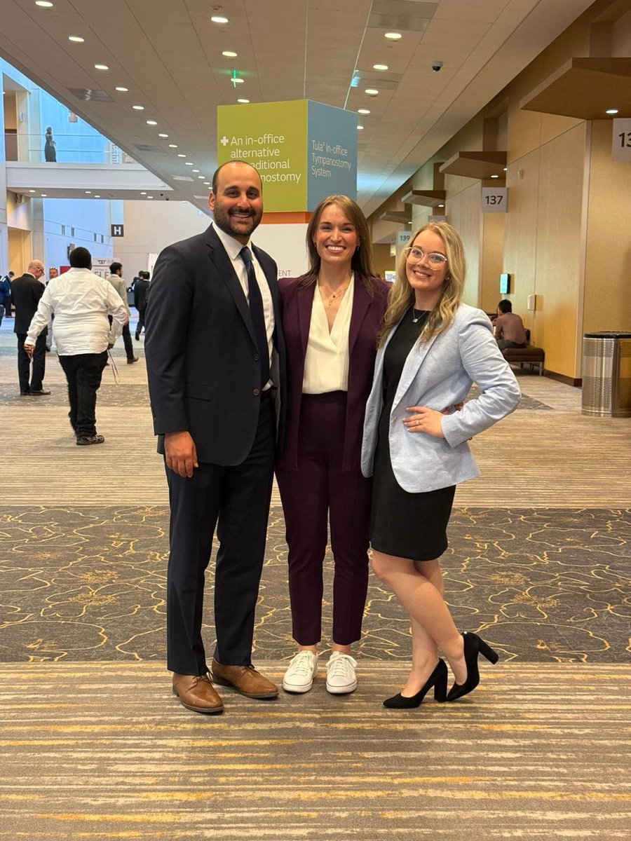 UNC_ENT's tweet image. Dr. Russel assumed her role as Chair of SRF at the AAO-HNSF Annual Meeting and served as a panelist on: “Improving LGBTQIA+ Patient Care in Otolaryngology” and “Strategies to Overcome Health Inequities and Improve Outcomes in At-Risk Populations.” 
#UNCENT #AAOHNSF2025 #ENT