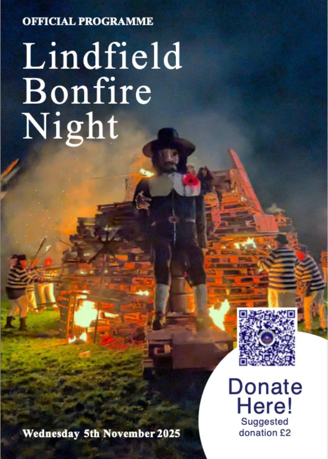 ONE SLEEP TO GO...  Buy your programme now for all the information you need and help contribute towards our costs.  Get a copy from many outlets in Lindfield or buy one online from our web store tinyurl.com/2b3tt5z4