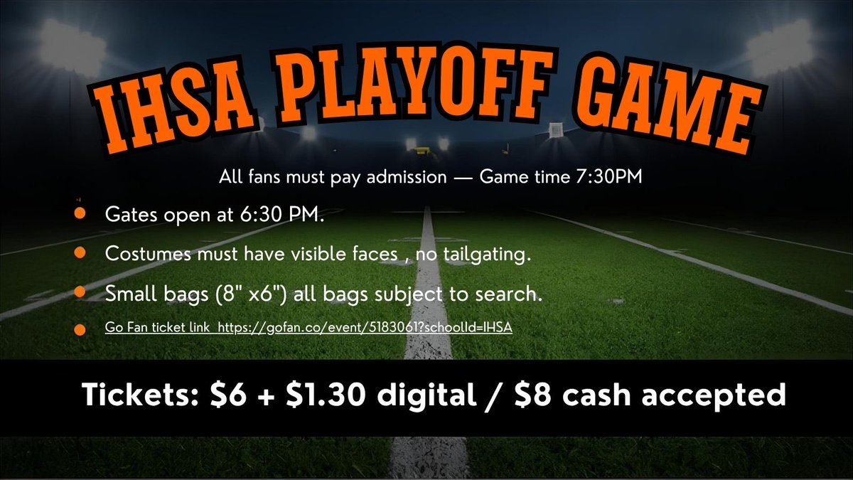 Friday Night Game 
Ticket link : gofan.co/event/5183061?…