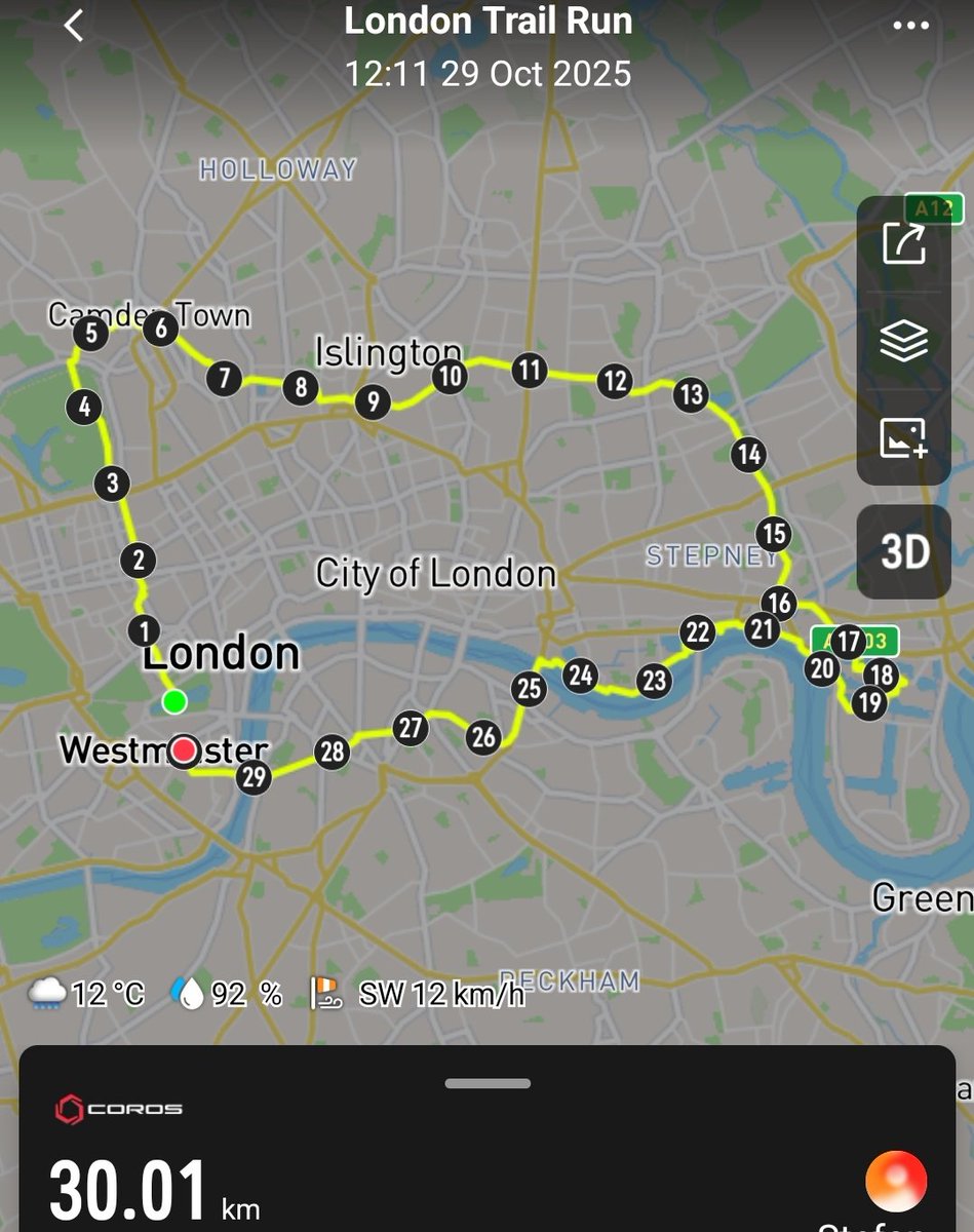 BerkeleySqB's tweet image. Third long run in seven days. Trying to get ready for my race next month: 93km over 2 days, unmarked, covering much of the Peak District, incl. its tallest peak, and plenty of 'dry valleys' filled knee-deep with water at ~0*C. (S) #ukrunchat